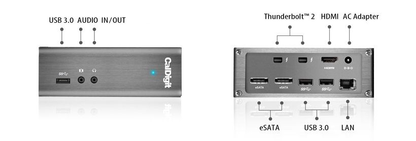 CalDigit Thunderbolt Station 2（TS2）｜Thunderbolt 2 拡張ドック