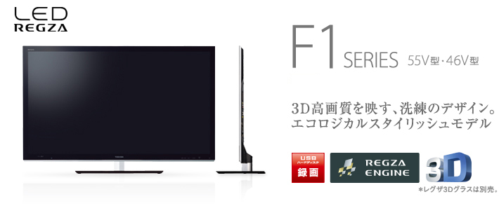 F1/TOP｜テレビ｜REGZA：東芝