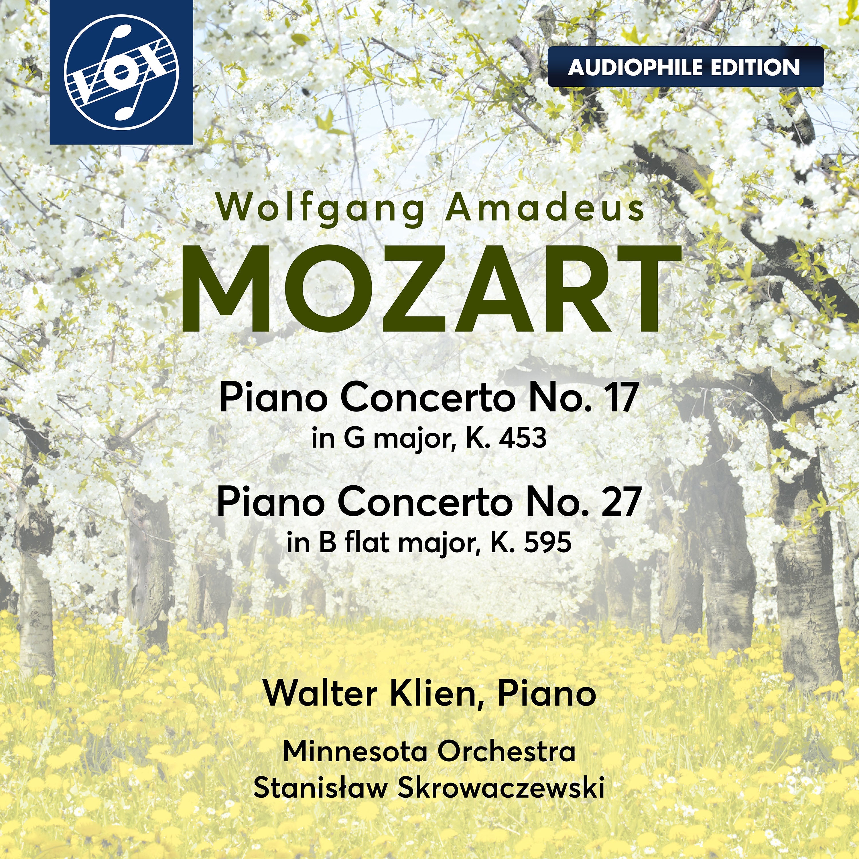 Mozart: Piano Concertos Nos. 17 & 27 / Klien, Skrowaczewski