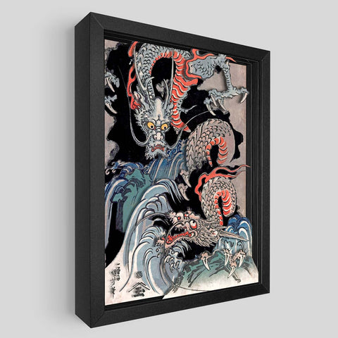 Dragons Shadowbox Art | Artovision