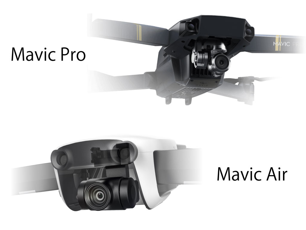 DJIのMavic ProとMavic Airの違いは？カメラや機体の性能など徹底比較