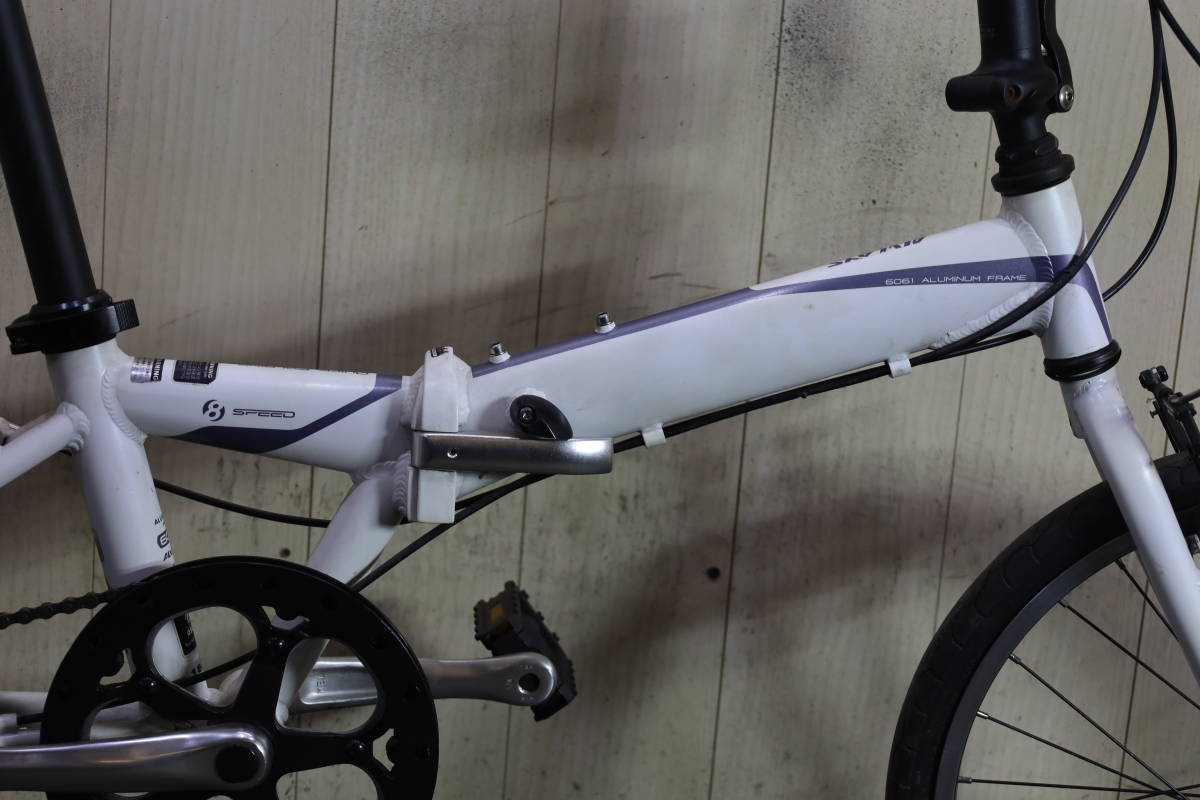 人気美品！あさひ製ALVLAYSアルブレイズ 20型 アルミ シマノ8速