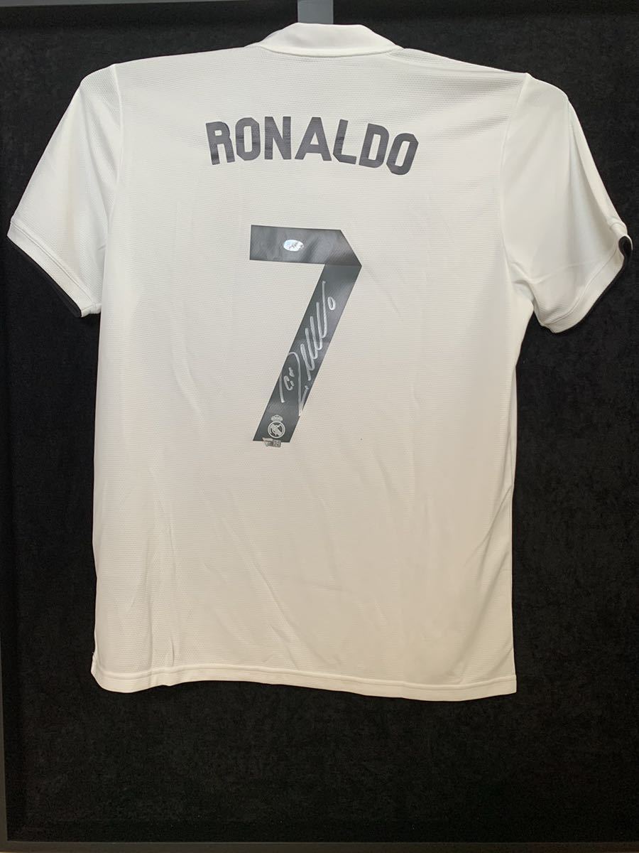 クリスティアーノ ロナウド 直筆 サイン ユニフォーム レアル