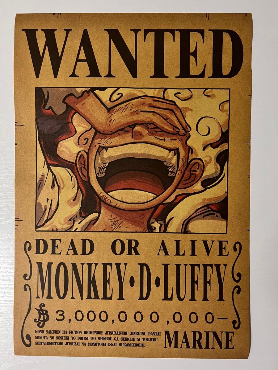 新】ワンピースニカルフィ 手配書ポスター｜Yahoo!フリマ（旧PayPay