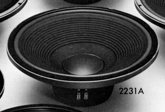 JBL 2231A Specifications
