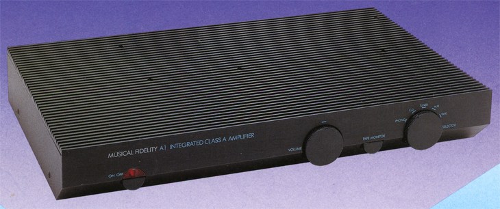 Musical Fidelity A1の仕様 ミュージカルフィデリティ