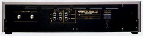 ONKYO Integra T-417の仕様 オンキヨー/オンキョー