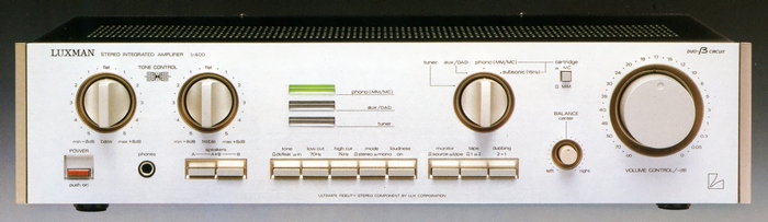 LUXMAN L-400の仕様 ラックスマン