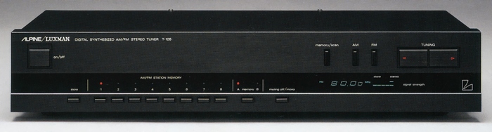 ALPINE/LUXMAN T-105の仕様 アルパイン/ラックスマン