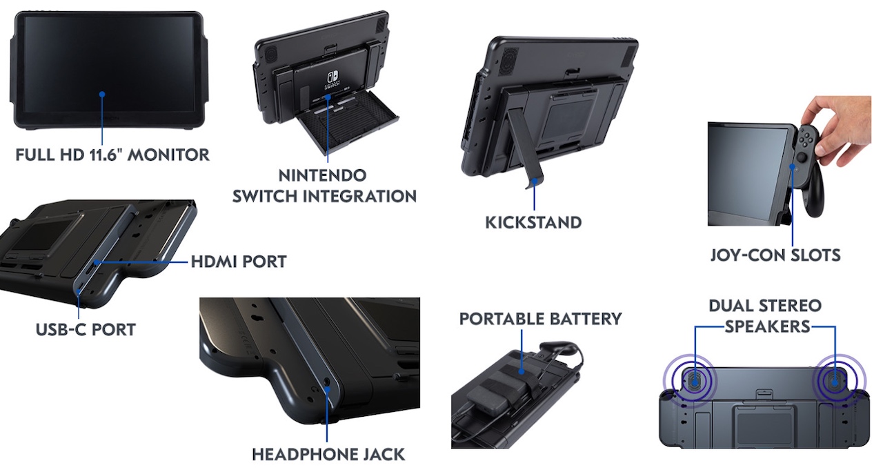 Nintendo Switchを大画面で“携帯モードプレイ”できる「ORION」を周辺