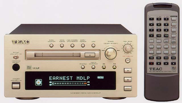 ティアック、アーネストシリーズ用MDLP対応MDデッキ2機種