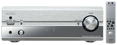 デンオン、アルミパネル採用のセパレートミニコンポ