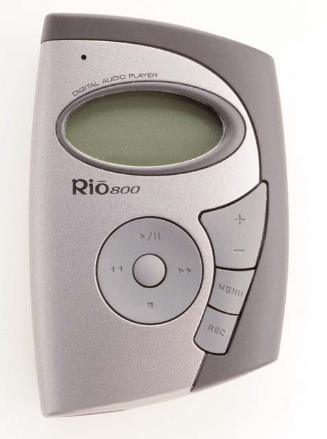ソニックブルー、128MBメモリ搭載MP3/WMAプレーヤー「Rio 800」