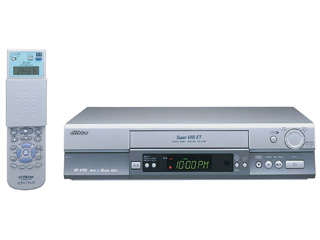 ビクター、5倍モード対応のS-VHSビデオ4機種