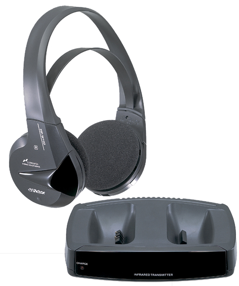 ビクター、WOW回路を搭載したコードレスサラウンドヘッドホン