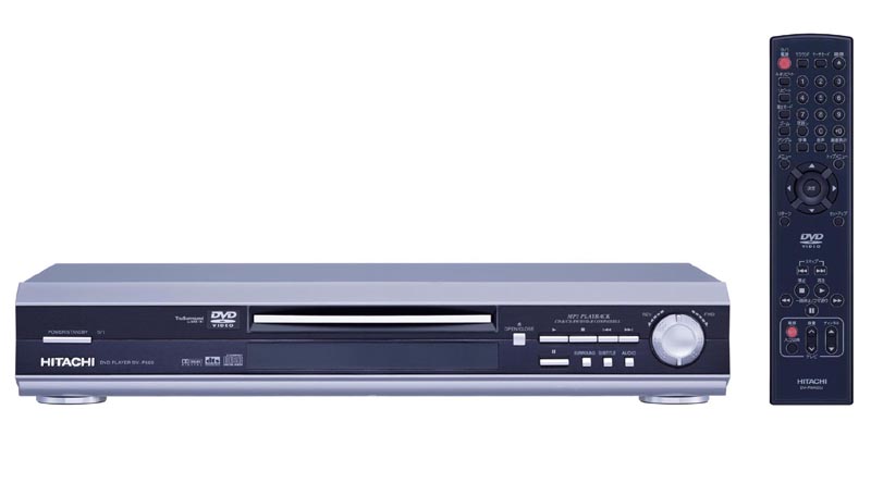 日立、MP3やDVD-Rにも対応したDVDプレーヤーとVHSのコンボデッキ