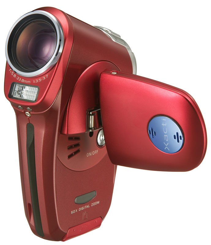 三洋、MPEG-4ビデオカメラ「DMX-C1」に新色を2色追加