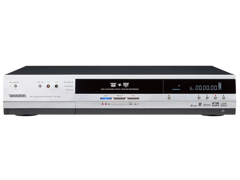 東芝、W録/DVD-RのVR記録機能搭載「RD-XS36/46」