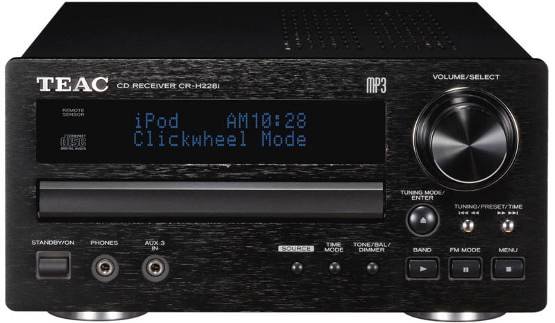 ティアック、iPod/CDコンポ「Reference 200」