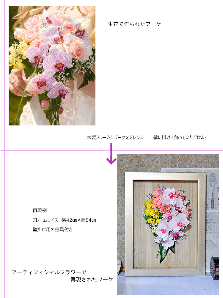 オーダーメイド オーダーメード 結婚式のブーケをアーティフィシャルで