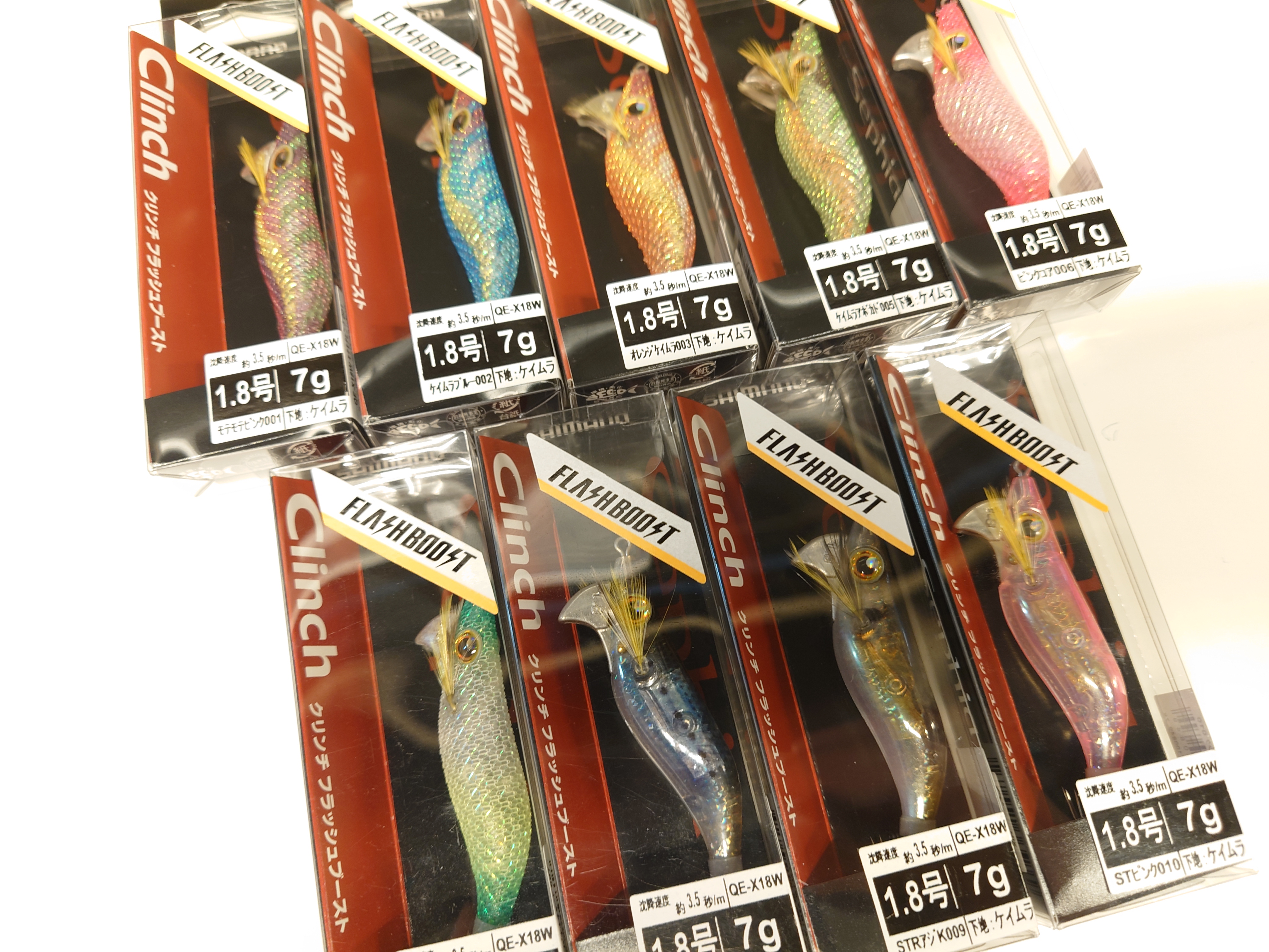 シマノ「セフィアクリンチ フラッシュブースト1．8」入荷しました