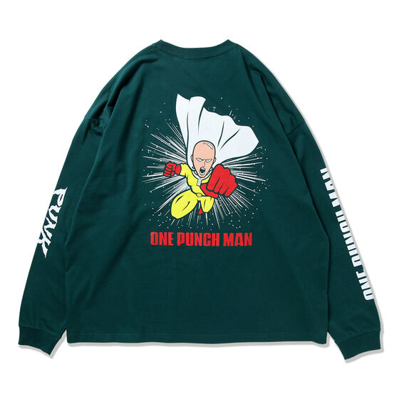 PDSxワンパンマン］サイタマ BIG ロン TEE（全2色/4サイズ） | ワン