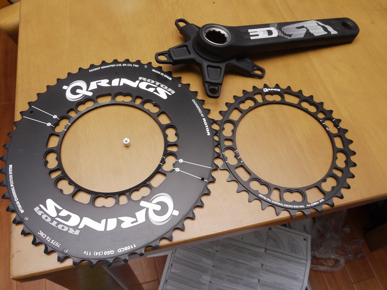 ROTORのクランクと楕円チェーンリング - ばっきーのテキトー日記