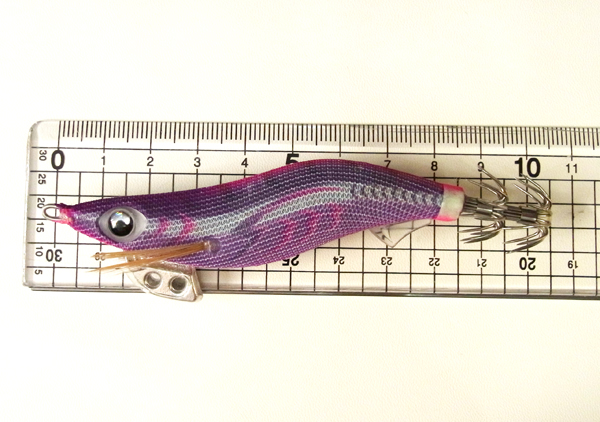 YAMASHITA エギ王K 2.5号 ﾎﾟｲｽﾞﾝﾊﾟｰﾌﾟﾙ 490GLOW 重さ&使い方