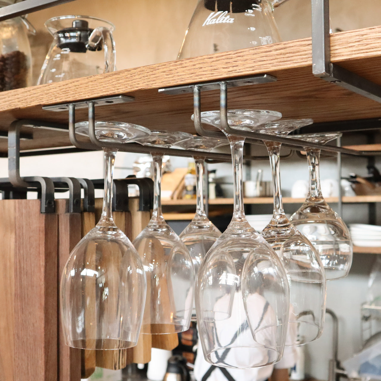 アイアングラスホルダー | オーダーメイドのアイアン家具を中心に