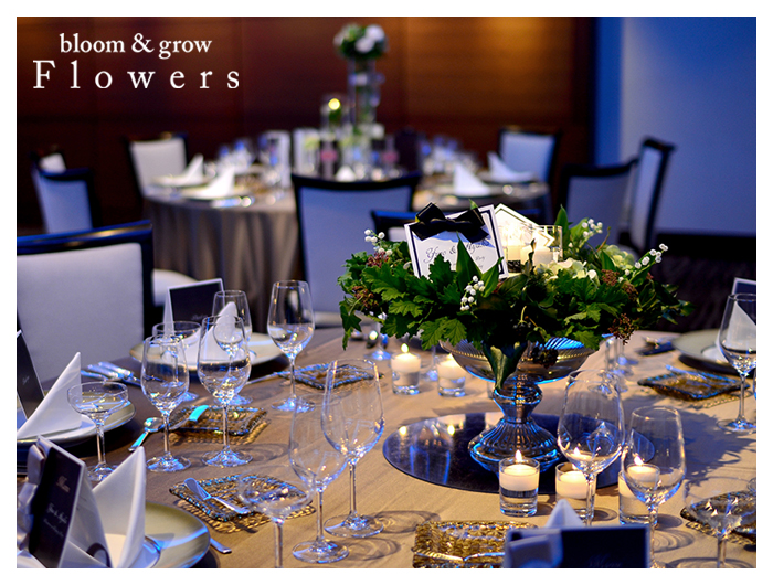 会場装花 | 札幌の花屋 bloom & grow Flowers