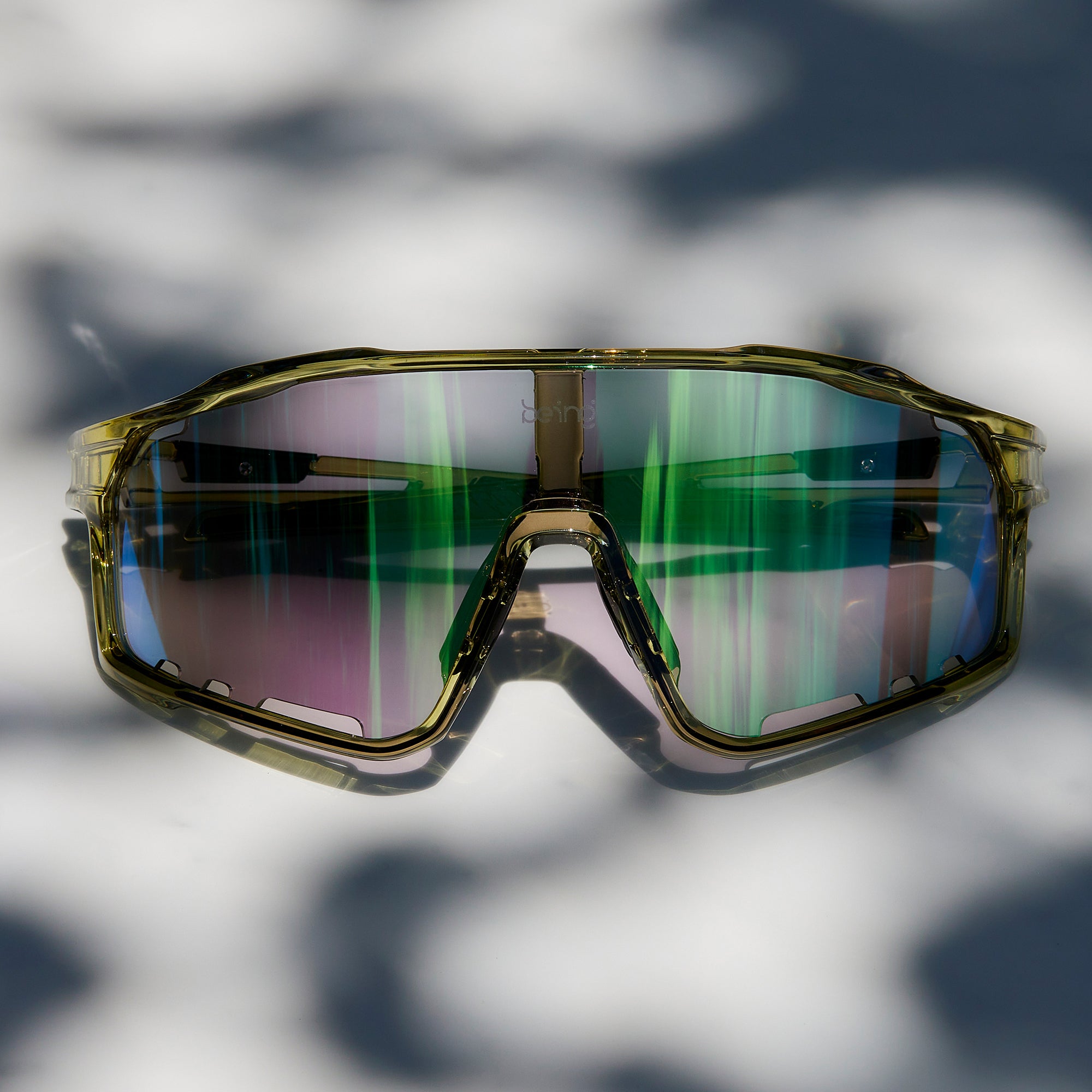 Libero【グリーン】Green Mirror Lens(紫外線調光) – being