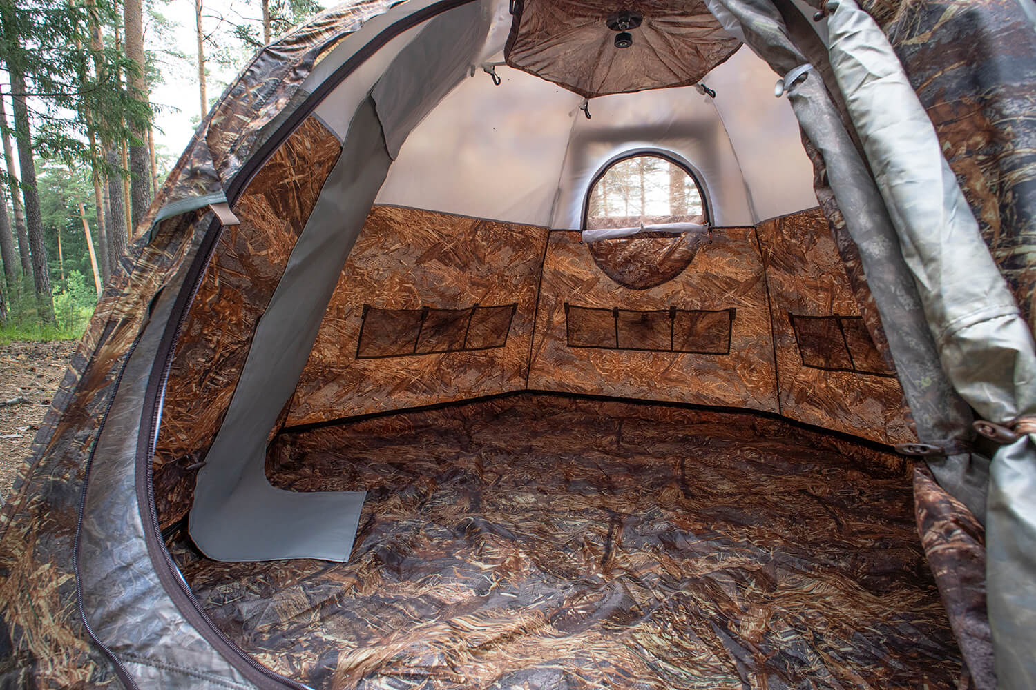 Bereg UP Summer Winter Hot Tent - 4-Season Camping Tent with Stove