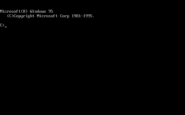 MS-DOS in Windows 9x - BetaWiki