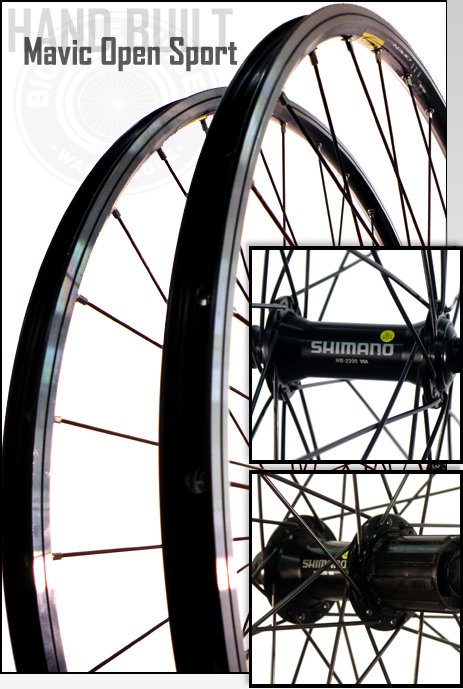 Mavic Open Sport 700c Wheel Set - Bicycle Wheel Warehouse