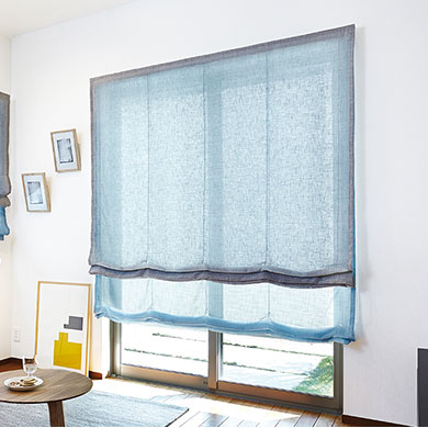 当店カーテン生地から自由にチョイス！100サイズから選べるシェード