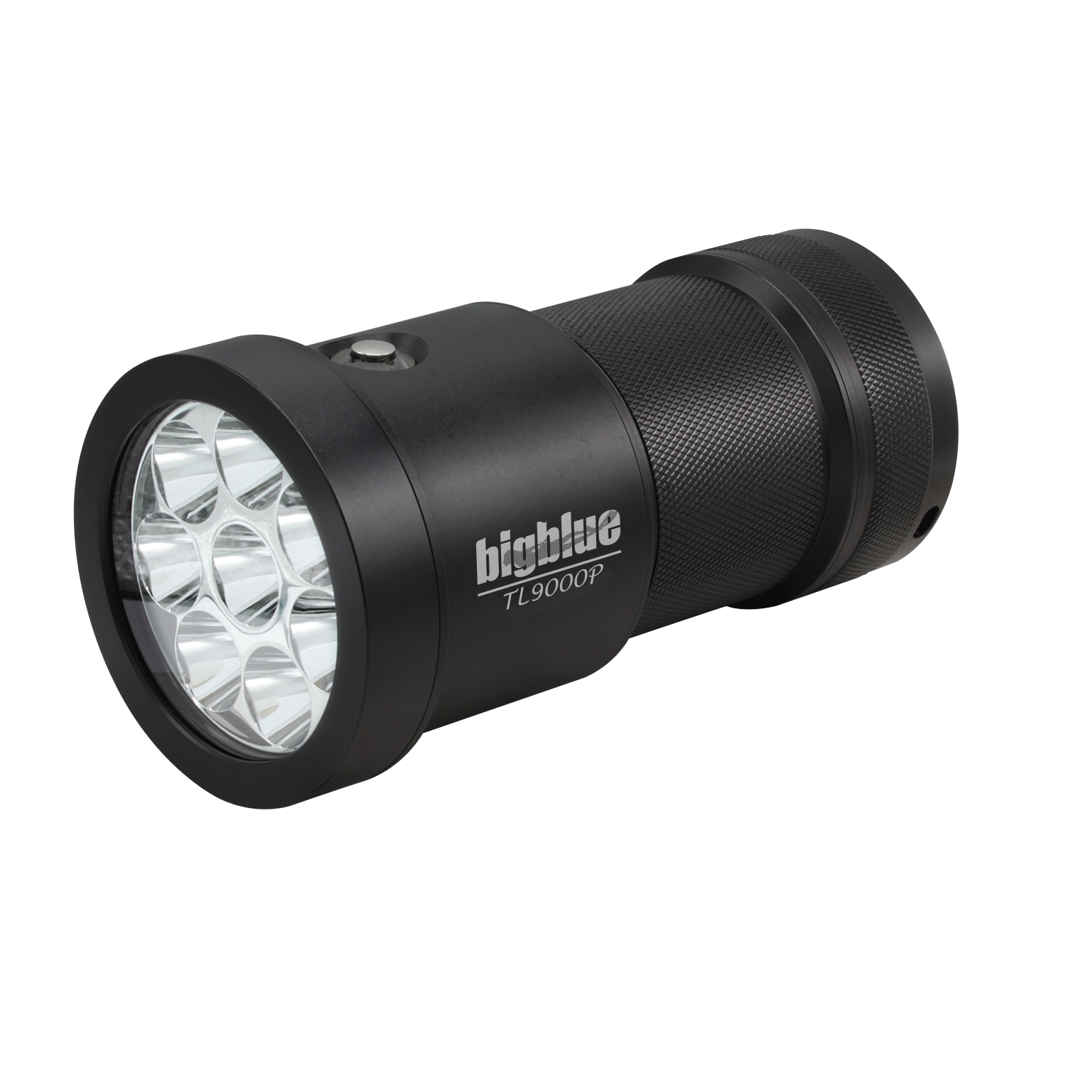 9000-Lumen Narrow-Beam Tech LightSKU: TL9000P – Bigblue Dive Lights