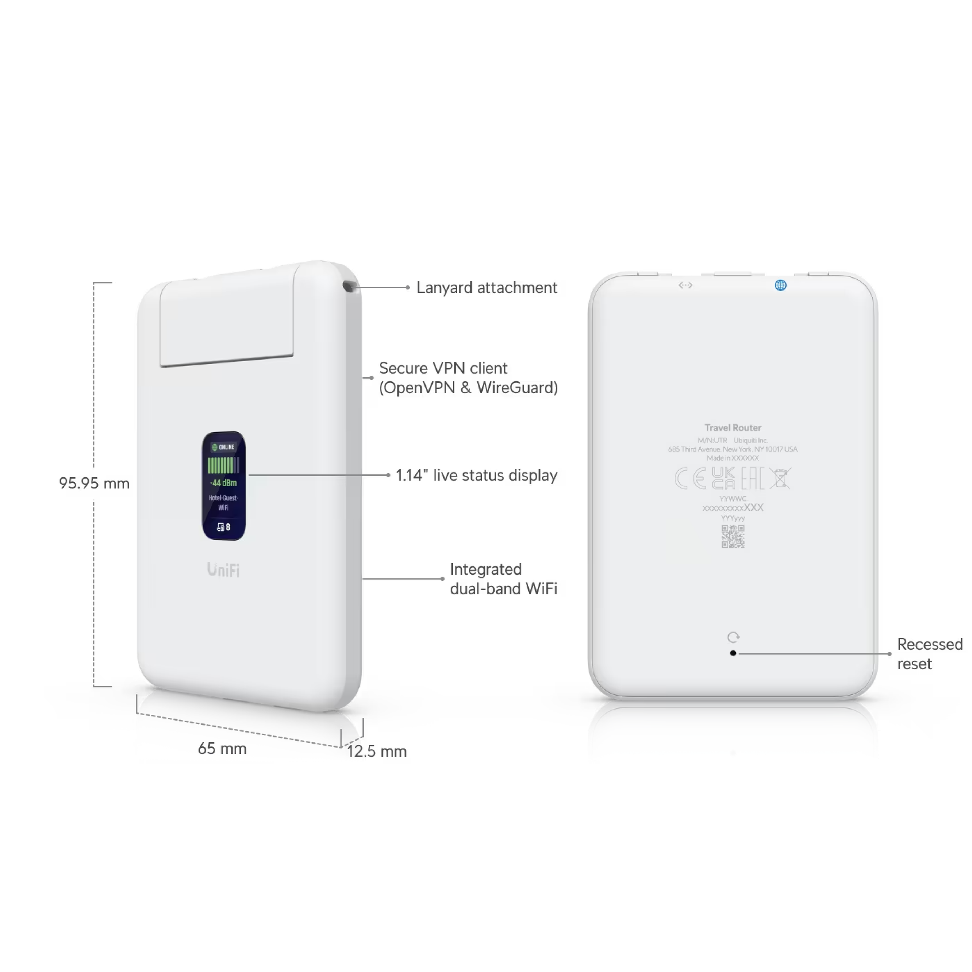 Ubiquiti UTR UniFi UniFi Travel Router