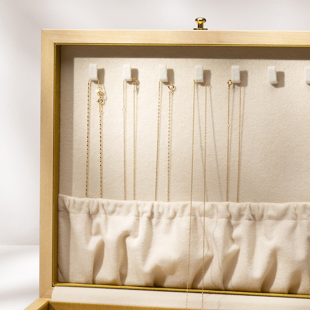 ビズー公式】ジュエリーボックス アクセサリー 収納 ケース 天然樺