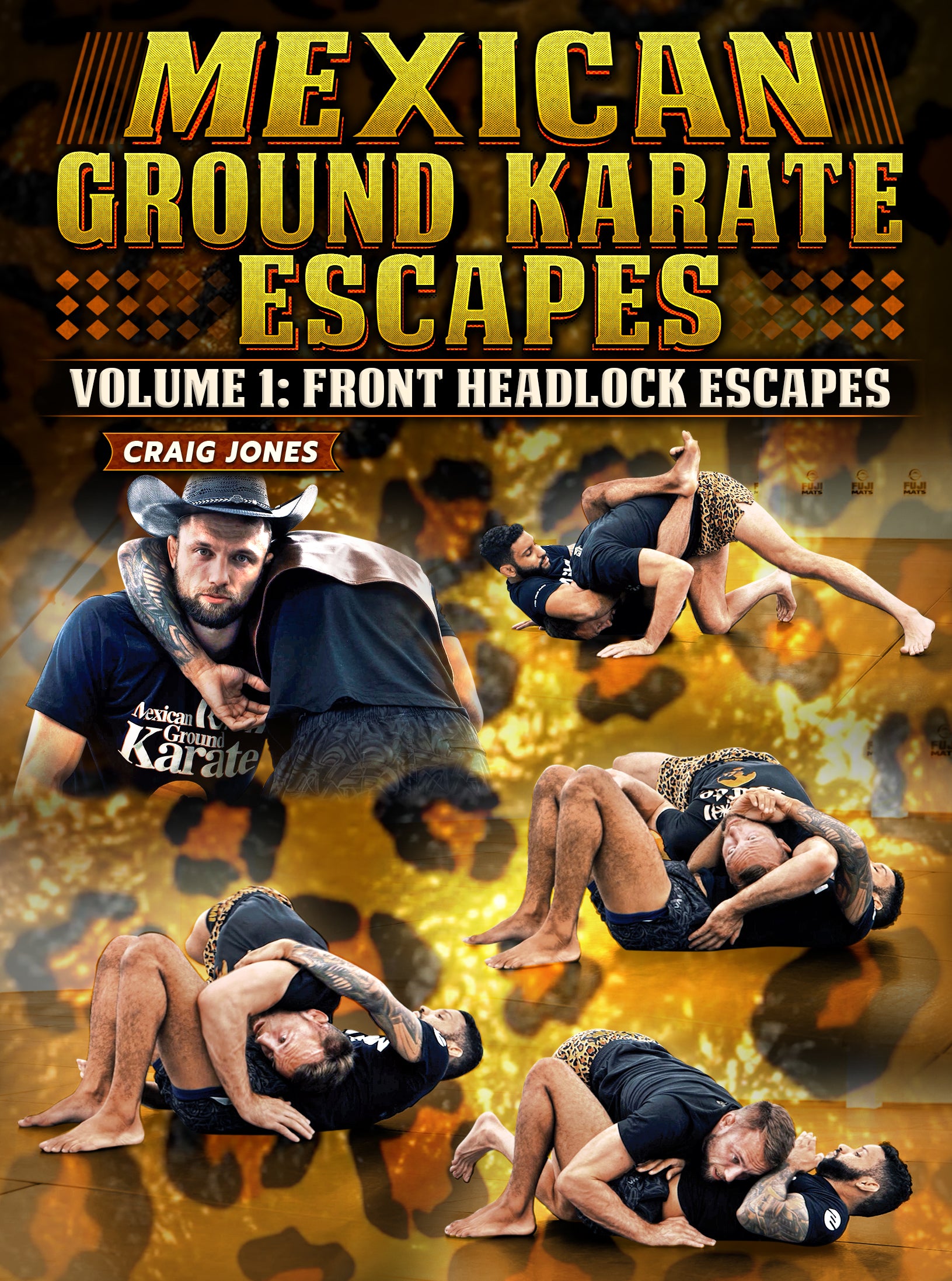 Mexican Ground Karate Escapes Volume 1: Front Headlock Escapes by