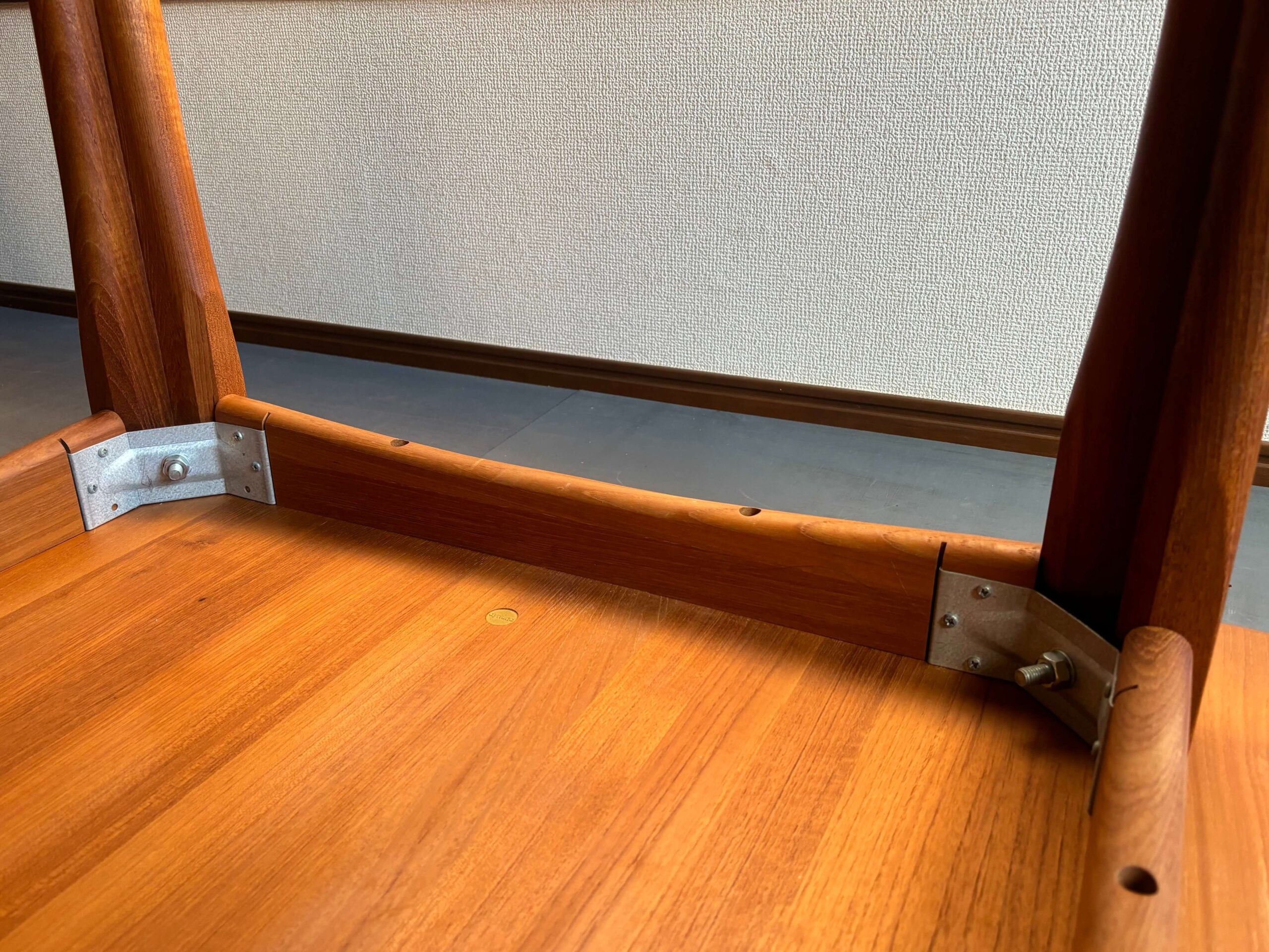 No.11021「Dyrlund チーク総無垢 ダイニングテーブル：デンマーク」180