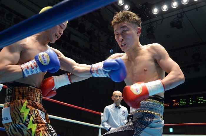 ノーランカー岡田真虎 日本ミニマム級1位の長谷部守里を撃破 | Boxing