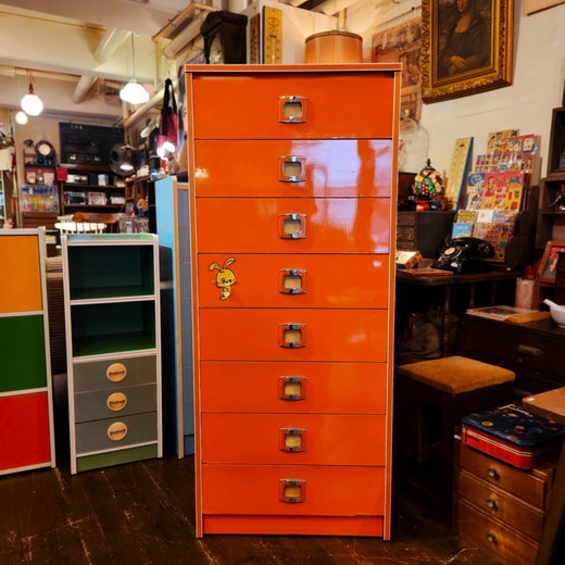 昭和レトロポップなカラーチェスト（収納家具）あれこれ - [Sold Out