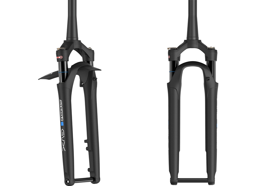 グラベルロードにお手軽フロントサスを入れたいなら…SR SUNTOUR GVXが