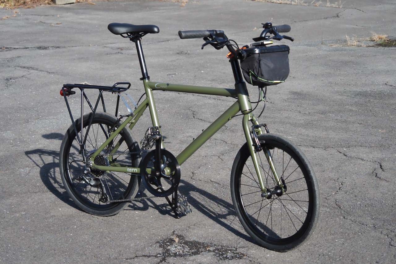 Tern Crest (2025) 20インチ小径車の紹介・ストックパーツでのライド