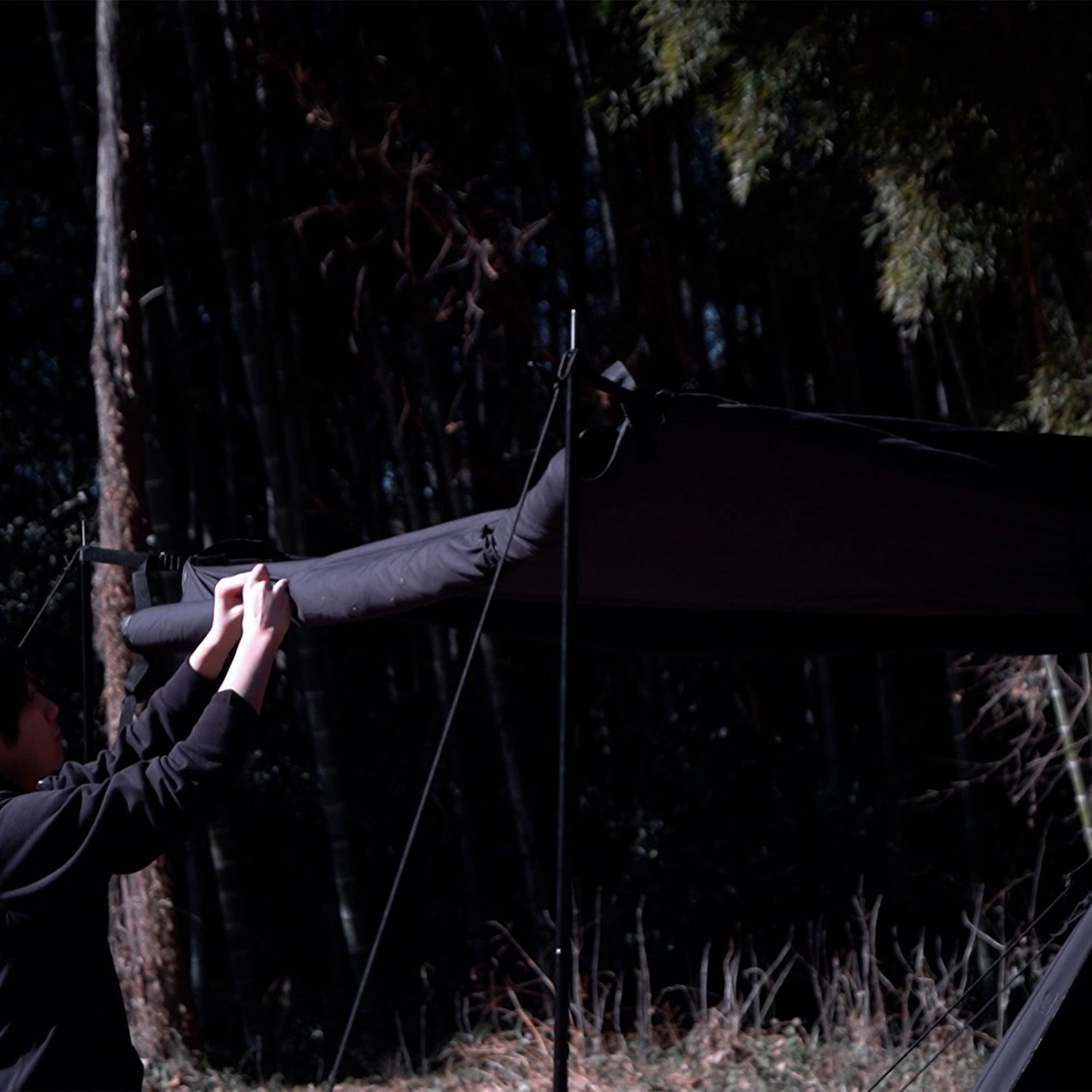 BLACK SHELTER TWIN V2 ブラックシェルターツイン ブラックテント TC