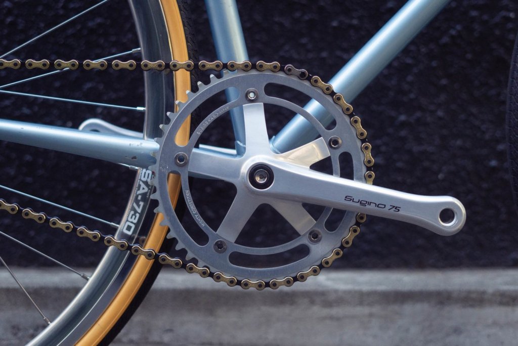 SUGINO MC144 CHAINRING Silver