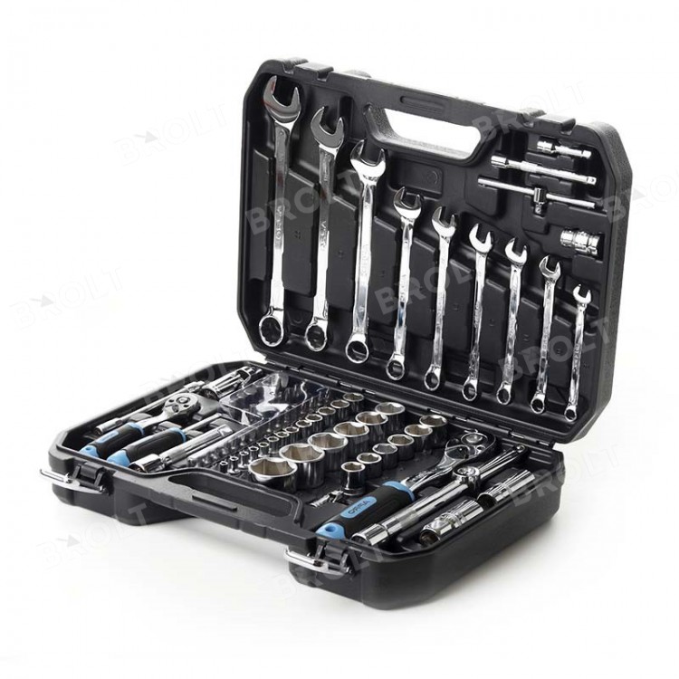 Apro Набор насадок торцевых CrV 1/4