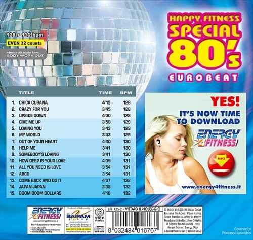 BRAVO MUSIC オンラインストア / EFF HAPPY FITNESS SPECIAL 80S