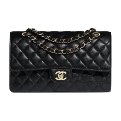 シャネル マトラッセ キャビアスキン チェーンショルダーバッグ