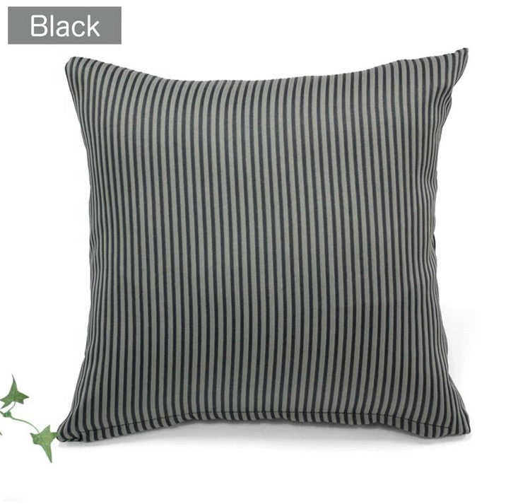 日本製 クッションカバー 35×35cm 洗える ロイヤル ストライプ